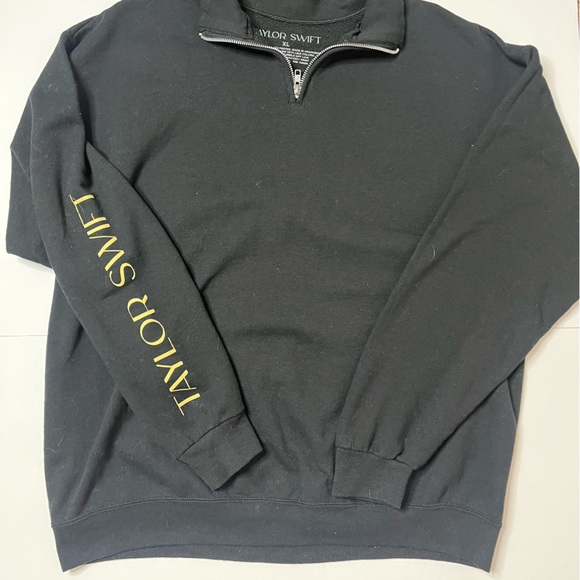 Taylor swift fearless Taylor’s version official merch quarter 1/4 zip sweatshirt - Picture 9 of 11